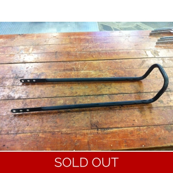 Sissy Bar for 20in Wheeled Bicycle Black